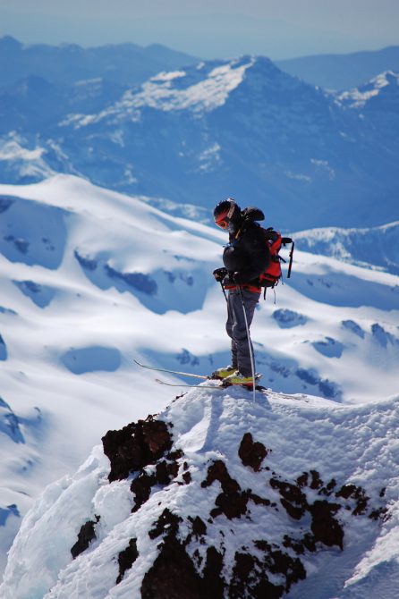 Esquiando por Volcanes en el Sur de Chile-7